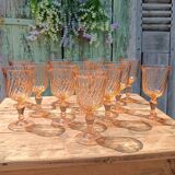 Rosaline twelve wine glasses