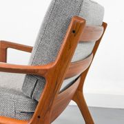 Senator Rocking Chair in Teak by Ole Wanscher for Cado, 1974
