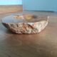 Alabaster ashtray caramel from Italy