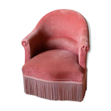 Armchair toad vintage rose powder