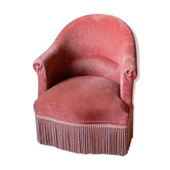 Armchair toad vintage rose powder