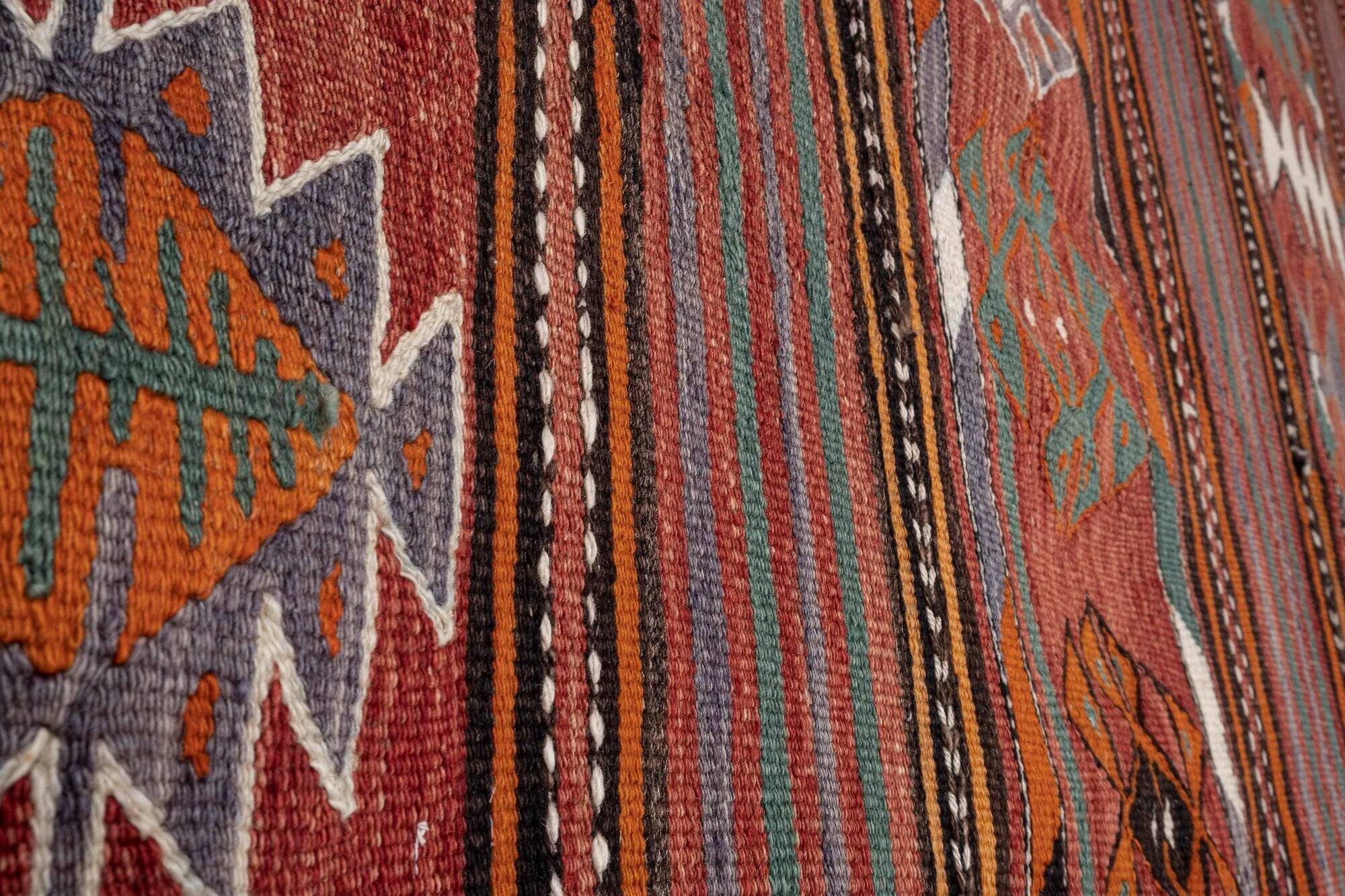 Vintage Turkish hallway rug 140x300 cm