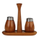 Teak Salt & Pepper Set by Karl Holmberg AB — Götene, Sweden, 1960s