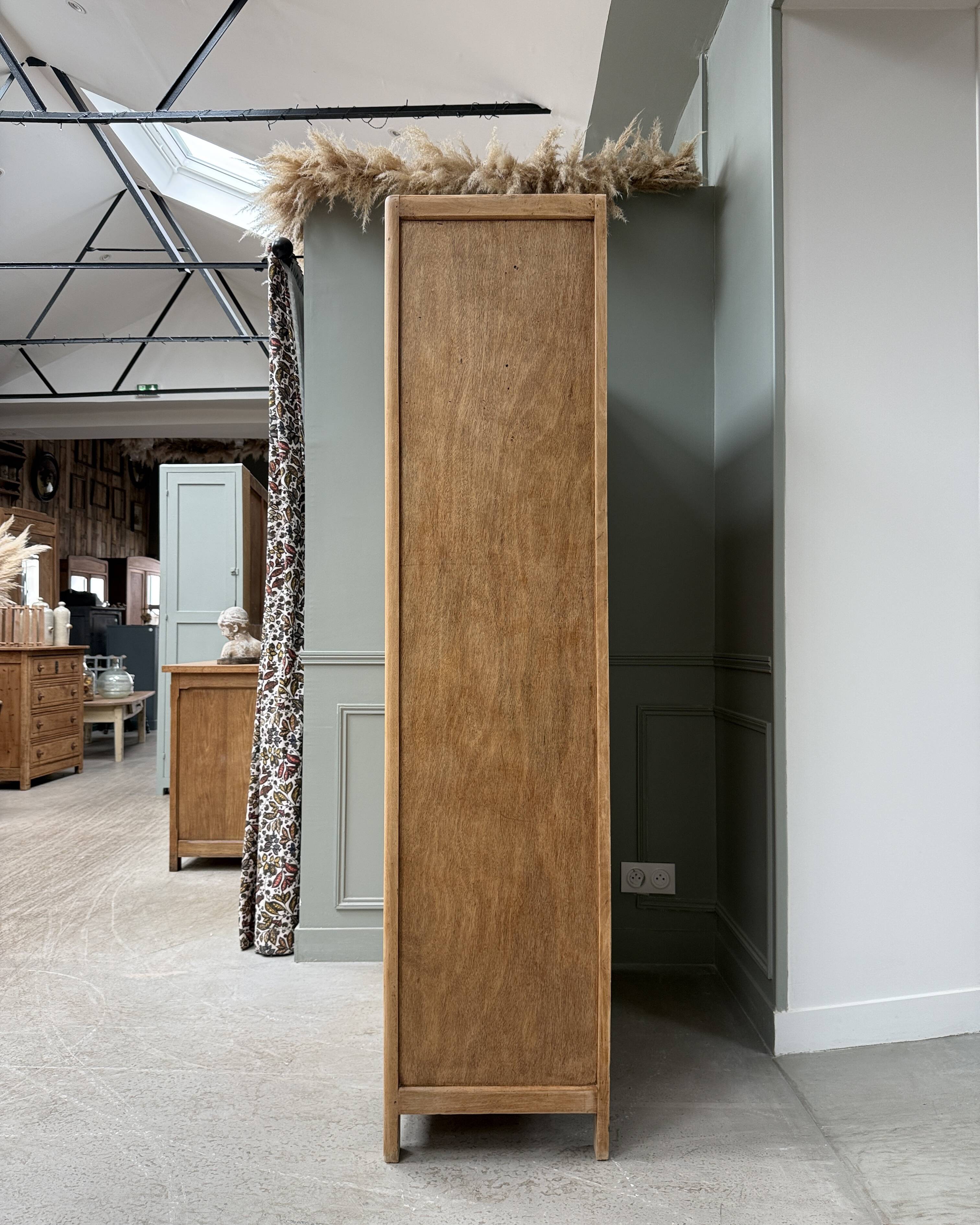 Vintage wardrobe with sliding doors (renovated)
