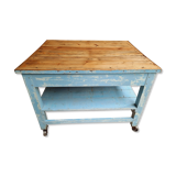 Old work table side table display table kitchen island