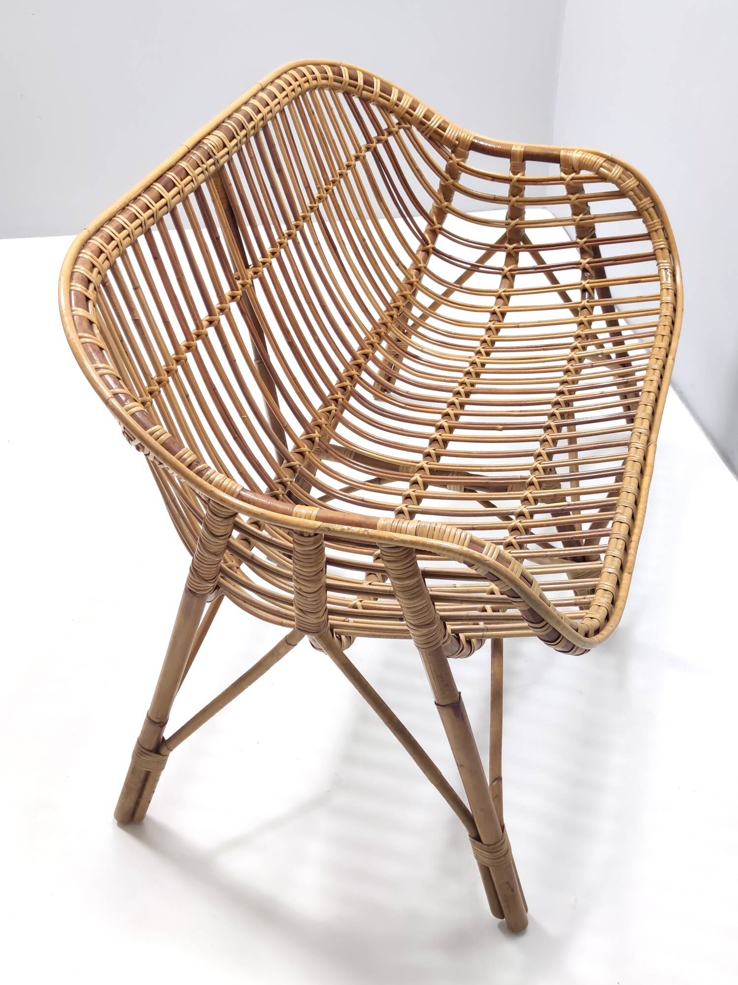 Vintage Bamboo Sofa, Made in Italy