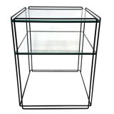 Side table by Max Sauze "isocèle" Design 70's