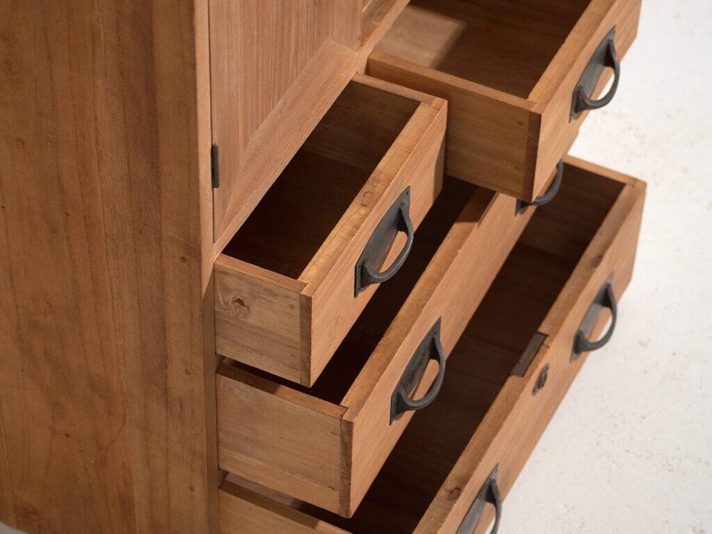 Small antique Japanese cupboard – Taishō / Shōwa period (c. 1920-1970) #22