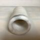 White gray marble roller vase
