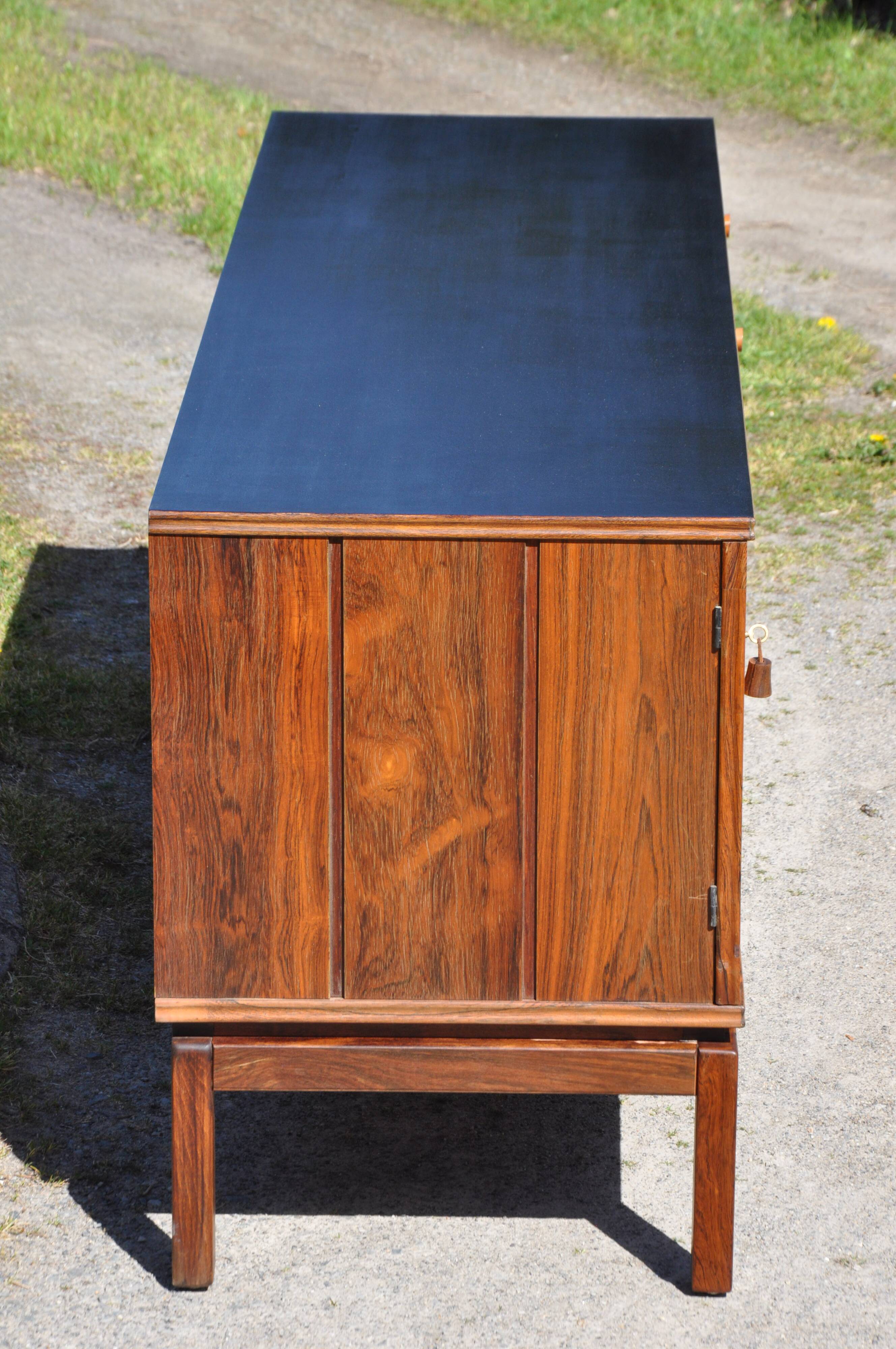 Rosewood enfilade, 1960s.