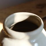 Stoneware with original wooden lid