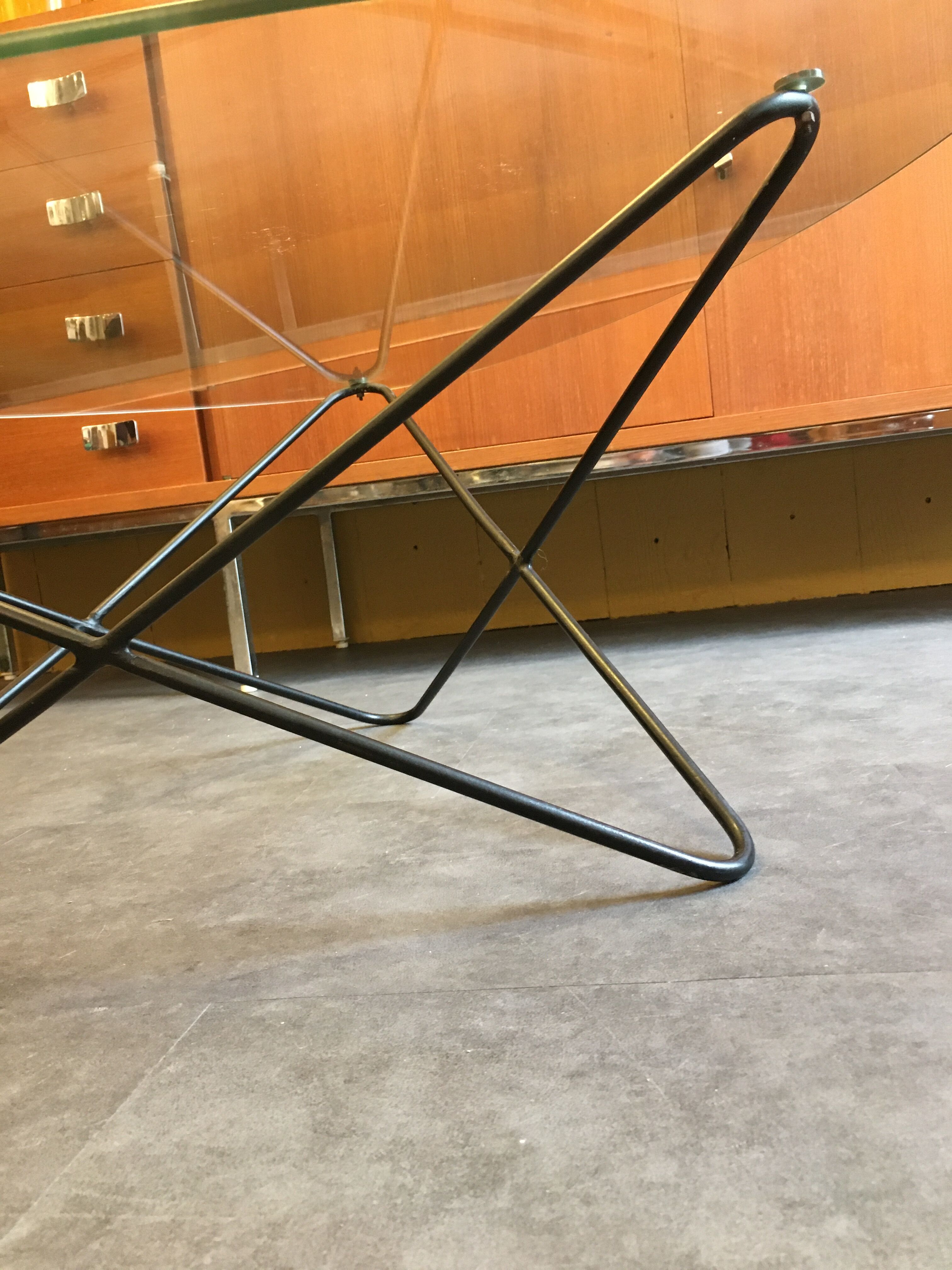Table basse Jasmin, de F.Lasbleiz, Airborne, circa 1950