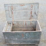 Eighteenth trunk oak patina "original