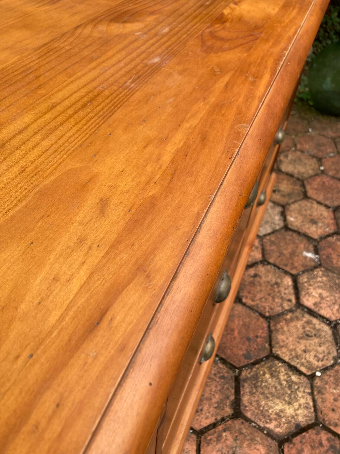 Old trade cabinet with drawers