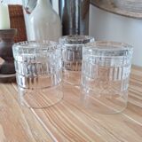 Vintage Préfontaines whiskey glasses