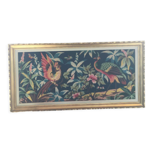 tapisserie canevas vintage