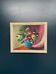 Original Swedish Oil on Canvas – “Pansies in Blue Vase” by G. Stränz