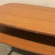 Table double plateaux