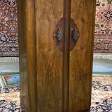 Art Deco student cabinet in walnut