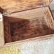 Old solid wood storage trunk – Raw Patina