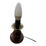 Vintage wooden lamp 1960