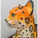 Léopard en céramique – Italie Années 70