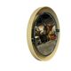 Vintage round mirror allibert with lighting