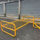 Pair of metal beds Marc Berthier collection Twenty Tube 1972