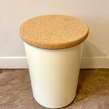 Crayonne beige plastic stool, 1970s