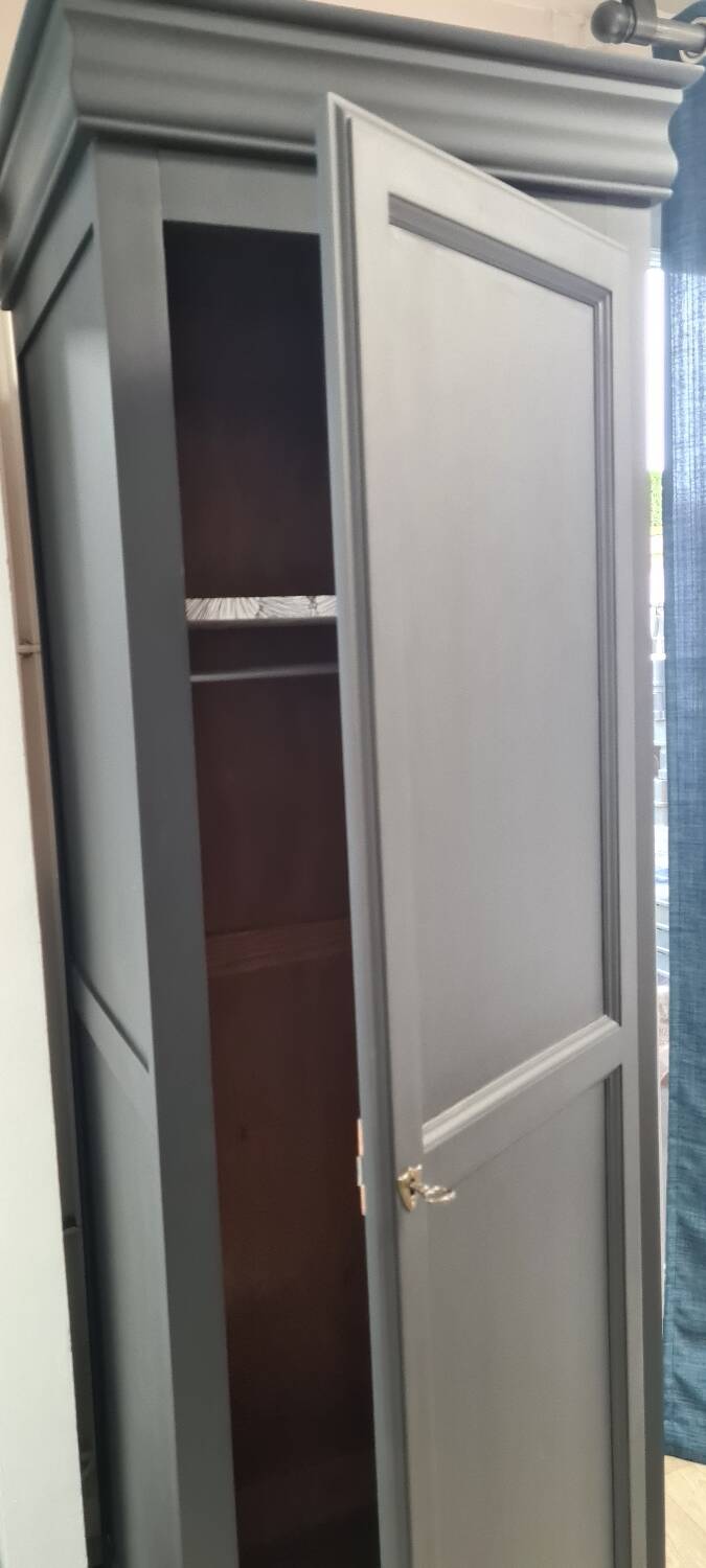 Man standing in wardrobe