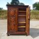 Antique Louis XIII wardrobe in solid walnut