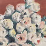 Peinture à l’huile fleurs