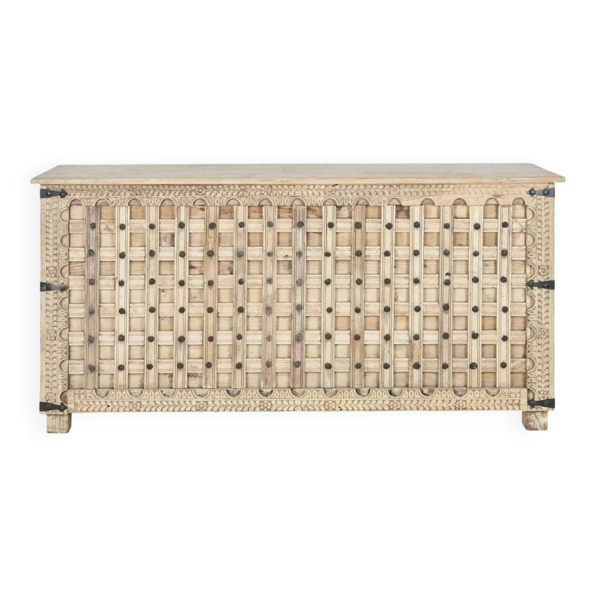 Wooden console 171x48x86