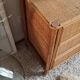Commode en rotin vintage circa  années 70