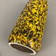 Pottery Super Yellow Color Fat Lava Multi-Color Vase Scheurich WGP, 1970s