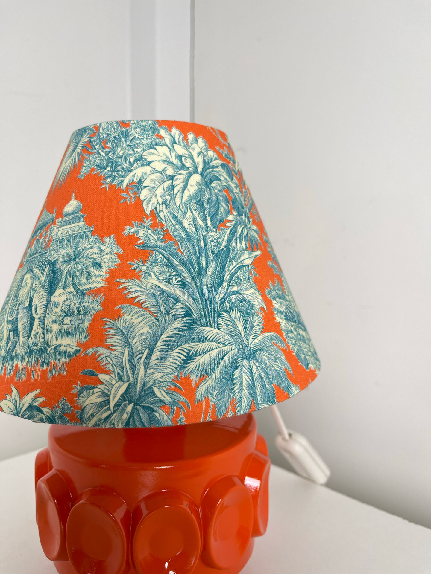 Lampe en verre 1970