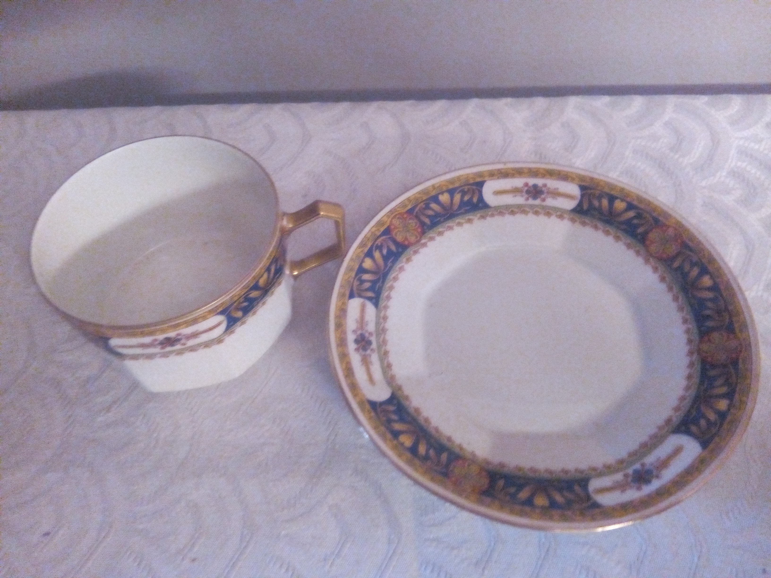 Porcelain coffee service from Limoges