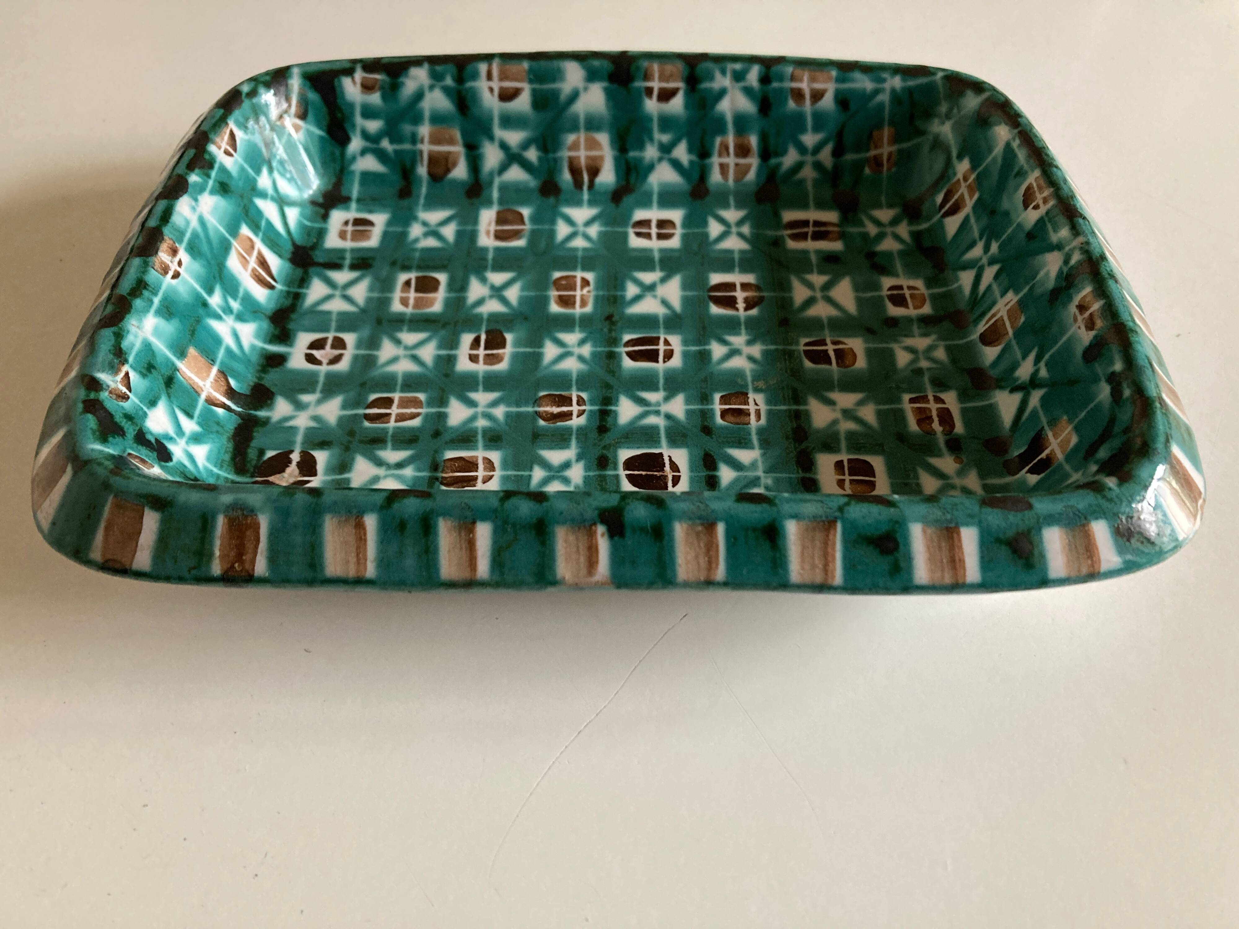 Dish Robert Picault Vallauris 1960