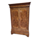 BUR WALNUT CABINET 2 DOORS 2 DRAWERS