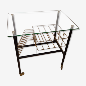 Glass top table