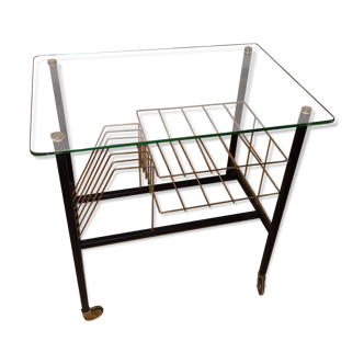 Glass top table