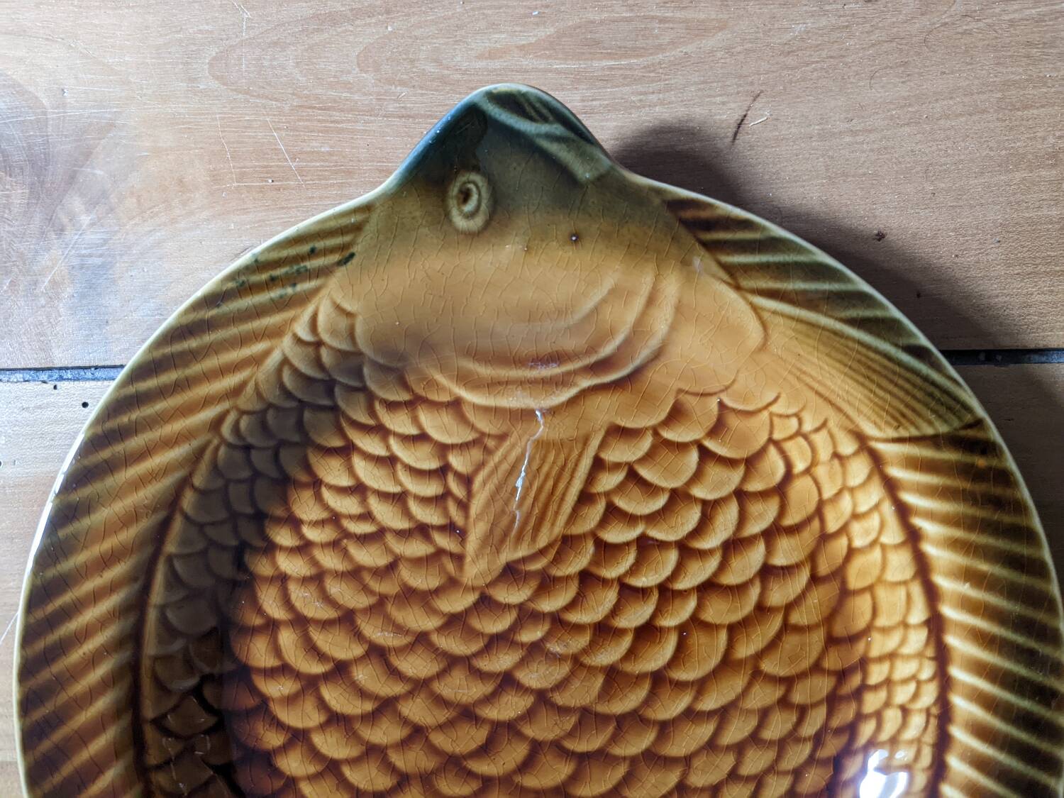 Sarreguemines fish plates and dishes