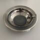 Set of 2 chrome floor ashtrays, 1960s, Germany