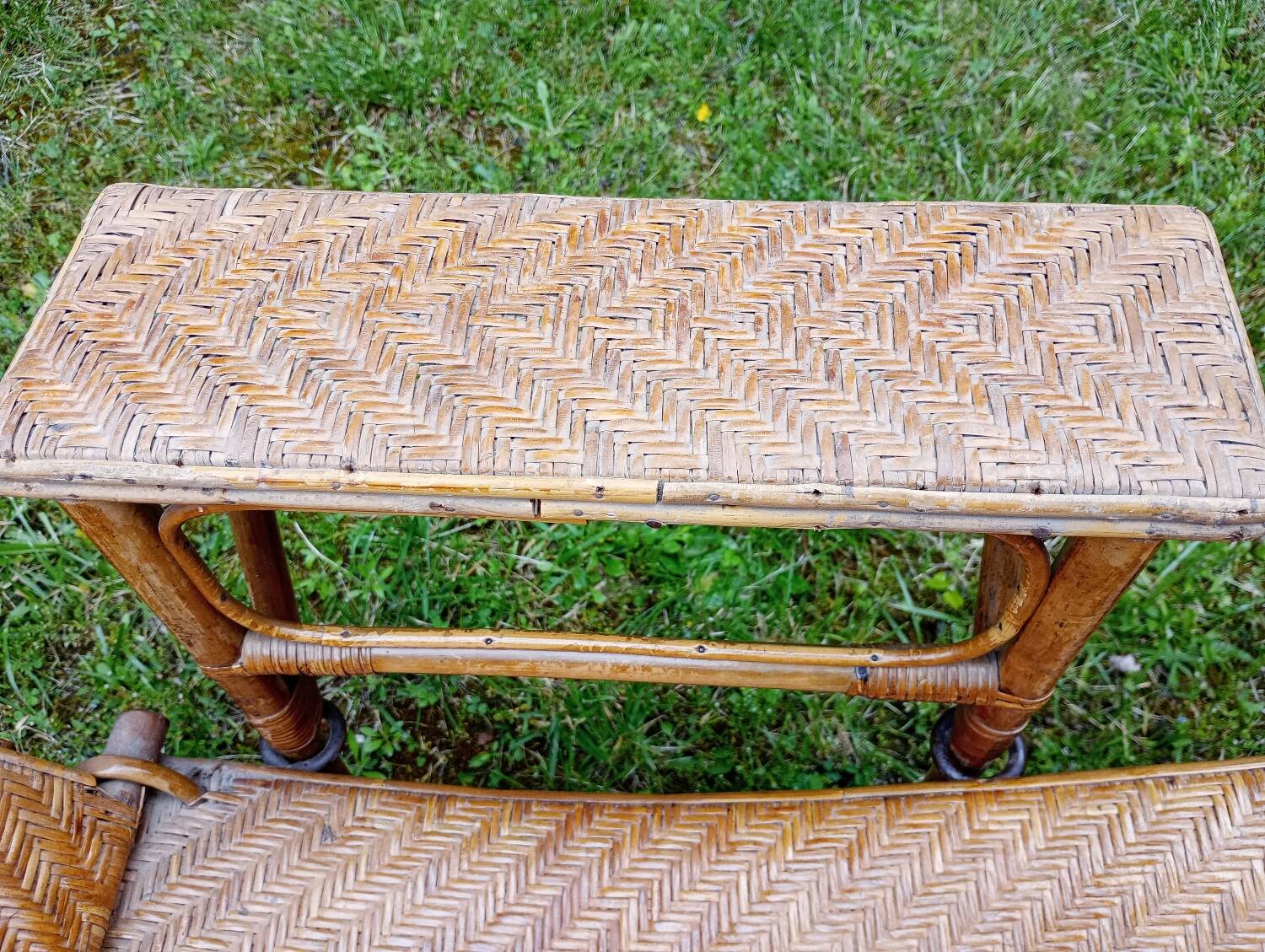 Old lounge chair