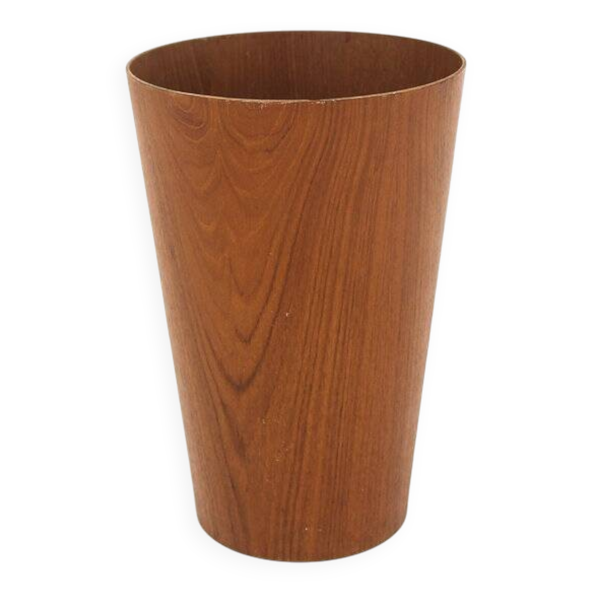 Teak wastepaper basket, Martin Åberg for Servex, Sweden, 1960