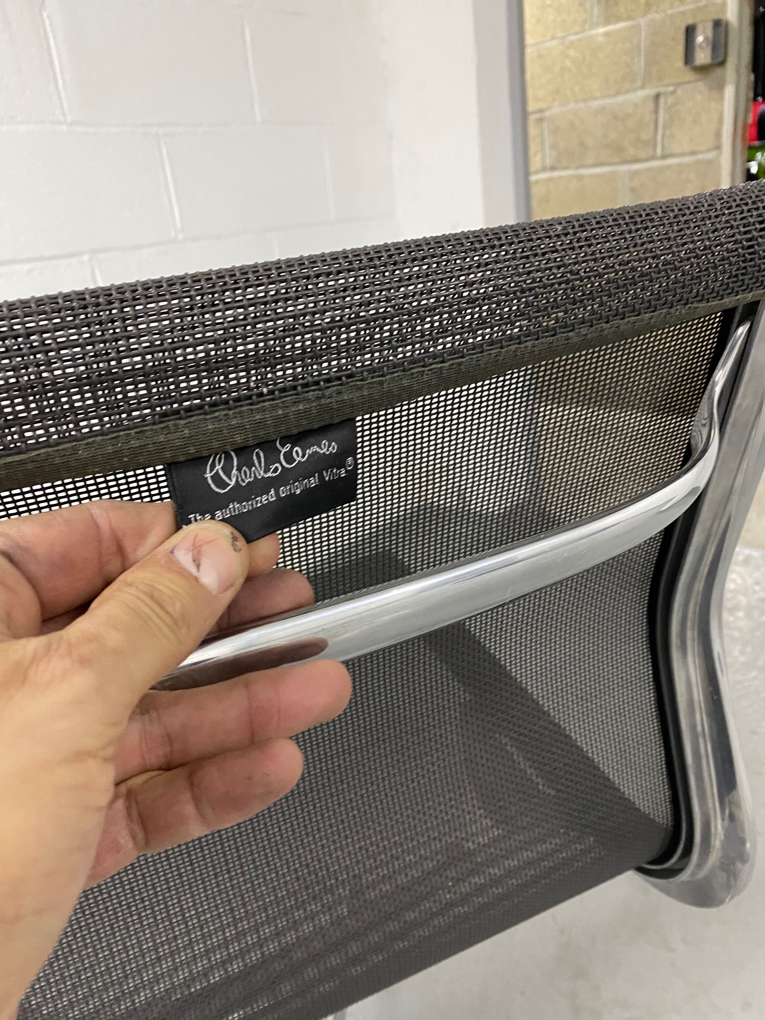 Swivel armchair by Charles and Ray Eames, Vitra edition