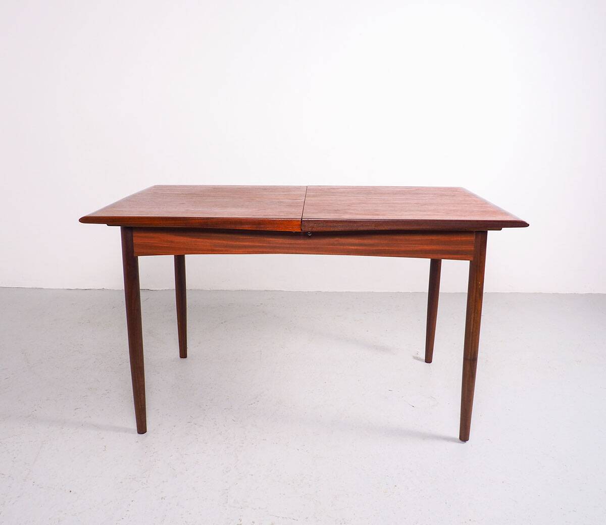 Vintage Teak Extendable Dining Table, 1960s