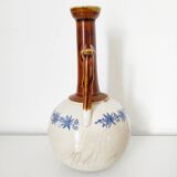 Vase, cruche Saint Uze en faïence "terre d'acier"