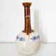 Saint Uze small vase / jug earthenware steel clay