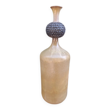 Vase Céramique Signé Pottery Studio 55 cm